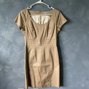 Beige h&m sheath dress